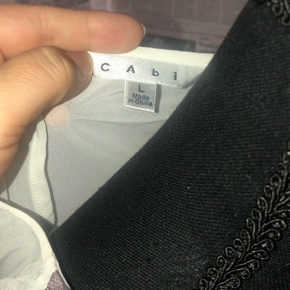 Cabi Ladylike Tunic sleeveless top - Picture 5 of 11